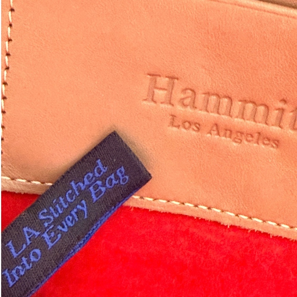 Hammitt Los Angeles Leather Crossbody Bag, Tan Silvertone Hardware - Picture 6 of 16